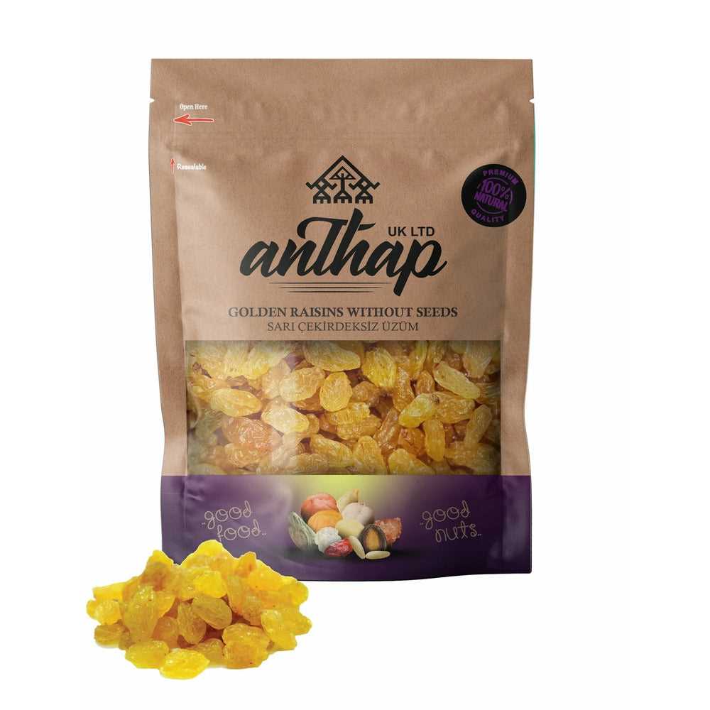 Anthap Golden Raisins Seedless Sari Uzum 250g | Best Grocery