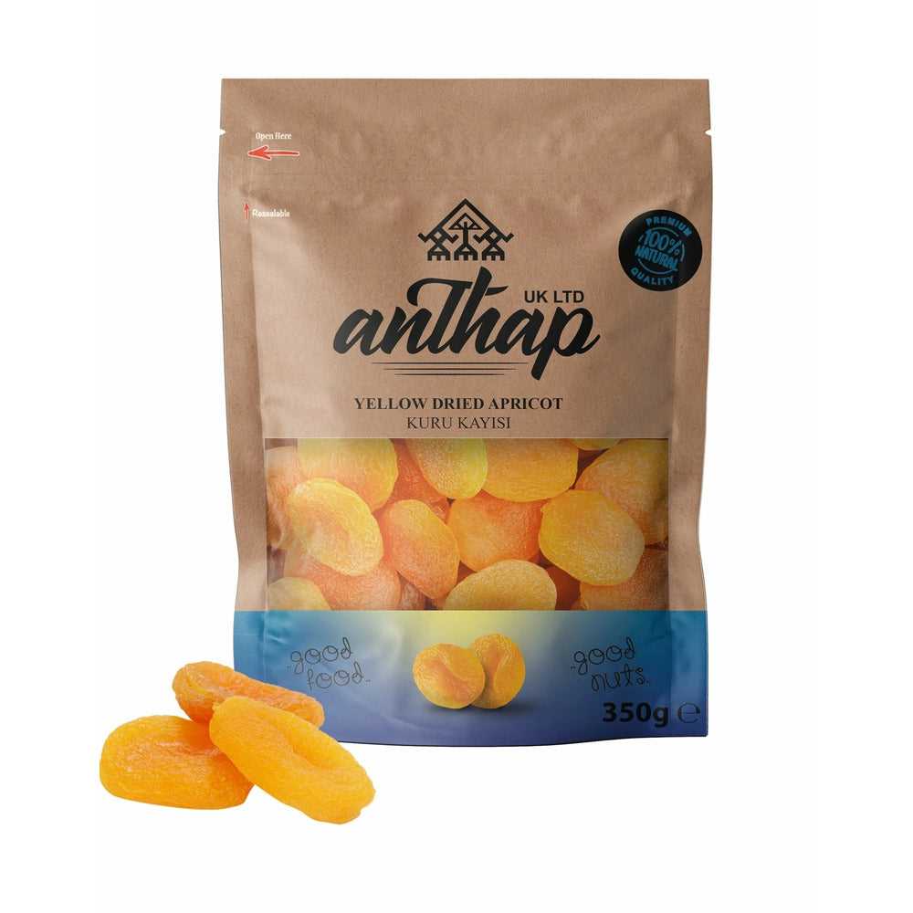 Anthap Yellow Dried Apricots Kuru Kayisi 350g | Best Grocery