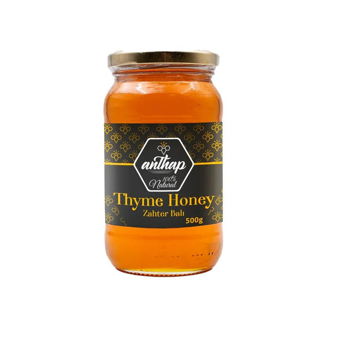 Anthap %100 Mountain Thyme Squeezable Honey (Zahter Dag Kekigi Suzme Bal) 500 g