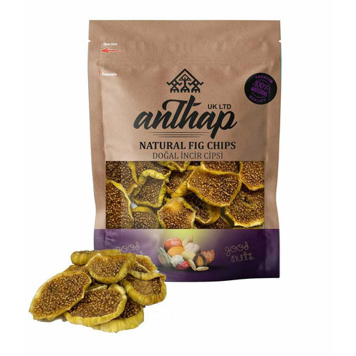 Anthap Sun Dried Fig Chips (Dogal Incir Cipsi) 250g