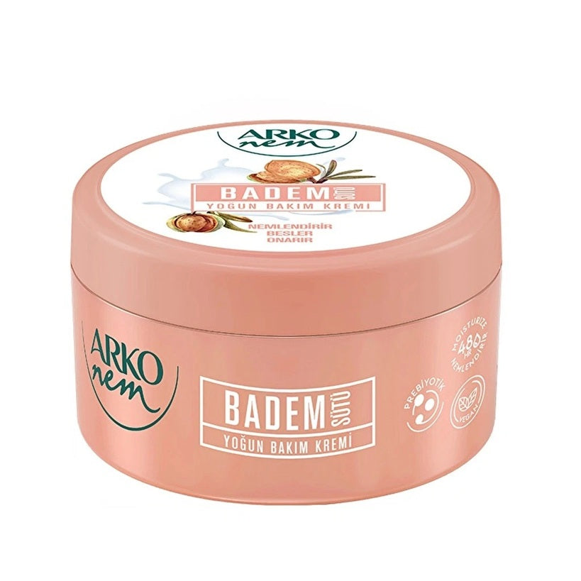Arko Nem Almond Milk Intensive Care Jar 250ml | 48h Moisture