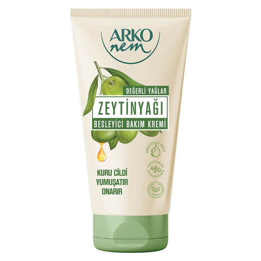 Arko Nem Olive Oil Hand Cream 60ml | 48h Moisture & Repair