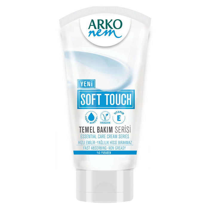 Arko Nem Soft Touch Hand Cream 60ml | Vegan & Non-Greasy
