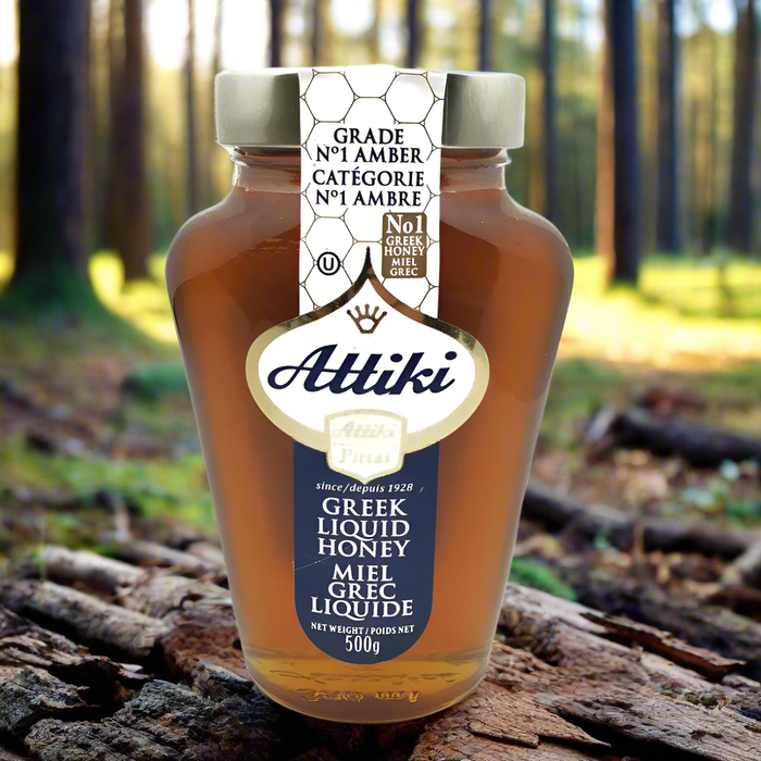 Attiki Greek Liquid Honey Amber 500g | Best Grocery-(1)