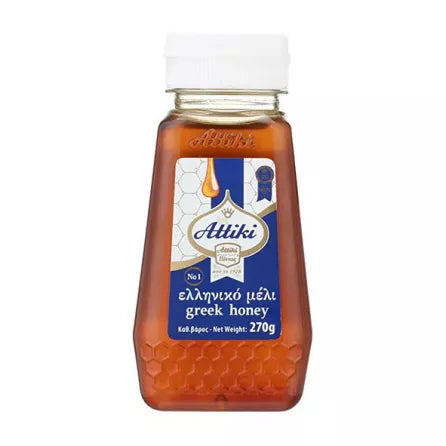 Attiki Squeezable Greek Honey 270g | Best Grocery