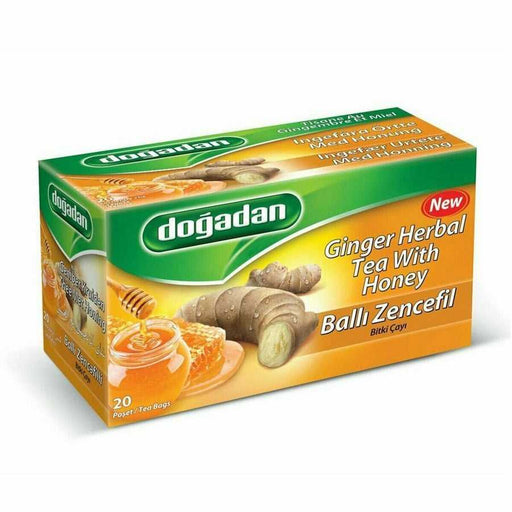 Dogadan Ginger Tea With Honey (Balli Zencefil)  20 Tea Bags