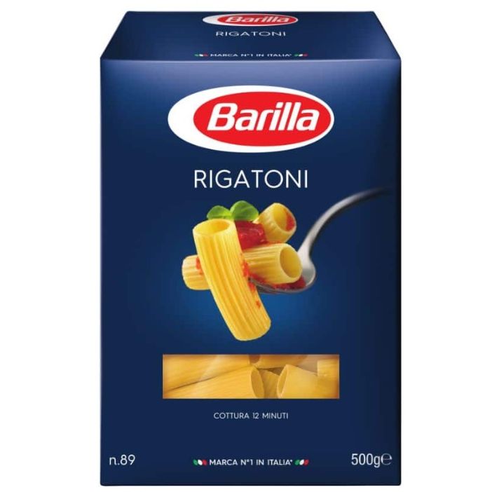 Barilla Rigatoni No 89 Ridged Tube Pasta 500g - Best Grocery