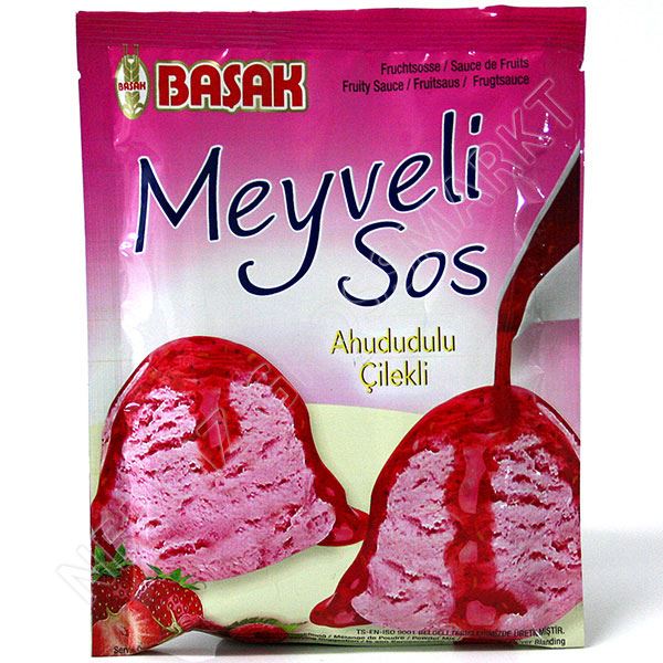 Buy Başak Raspberry & Strawberry Fruit Sauce Mix 80g | Best Grocery