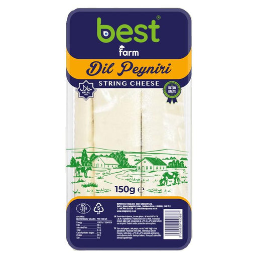 Best Farm Turkish Dil Peyniri Halal Fresh String Cheese 150g | Best Grocery