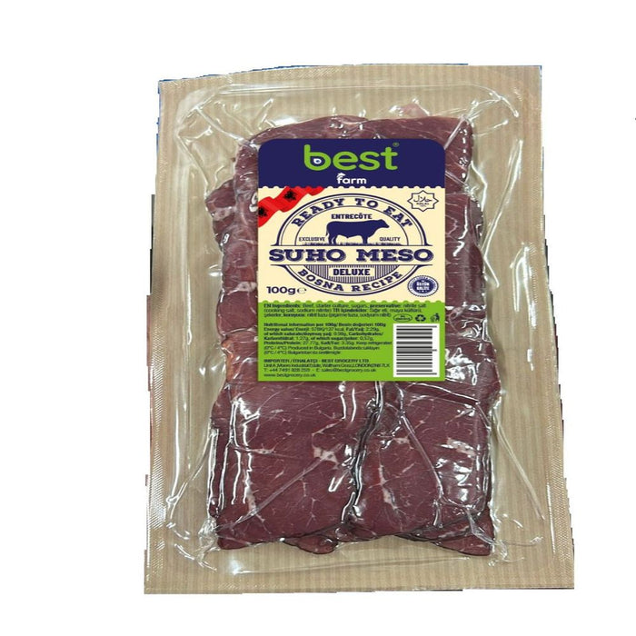 Best Farm Suho Meso Bosna Recipe Sliced Dried Beef 100g | Best Grocery-(1)