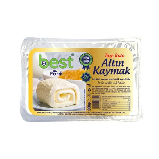 Buy Best Farm Rulo Altın Kaymak Clotted Cream 200g | Best Grocery