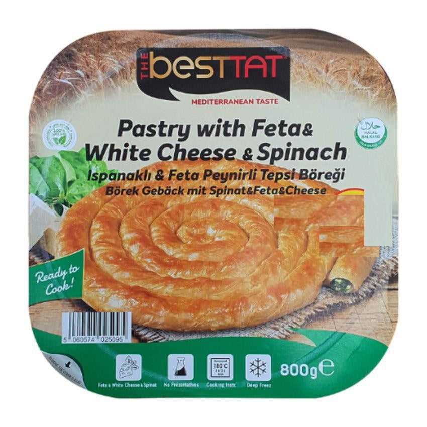 Besttat Tepsi Pastry with Spinach and Feta Cheese 800g | Best Grocery