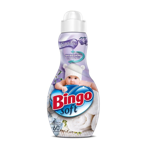 Bingo Soft Concentrated Sensitive Softener 1440ml | Best Grocery