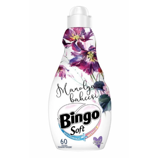 Bingo Soft Magnolia Concentrated Softener 1440ml | Best Grocery