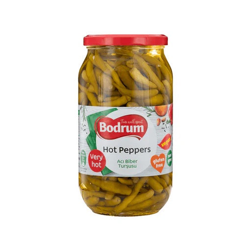 Buy Bodrum Hot Peppers Acı Biber Turşusu 840g Jar | Best Grocery