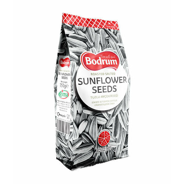 Bodrum Sunflower Seeds Salted Folio Pack (Tuzlu Aycekirdegi) 300 gr