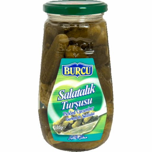 Burcu Cucumber Pickles (Salatalik Tursusu)  580Gr