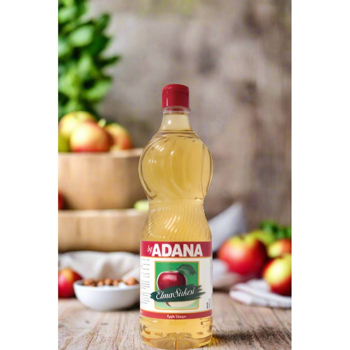 By Adana Apple Vinegar Plastic Bottle (Elma Sirkesi Pet) 1000 ml