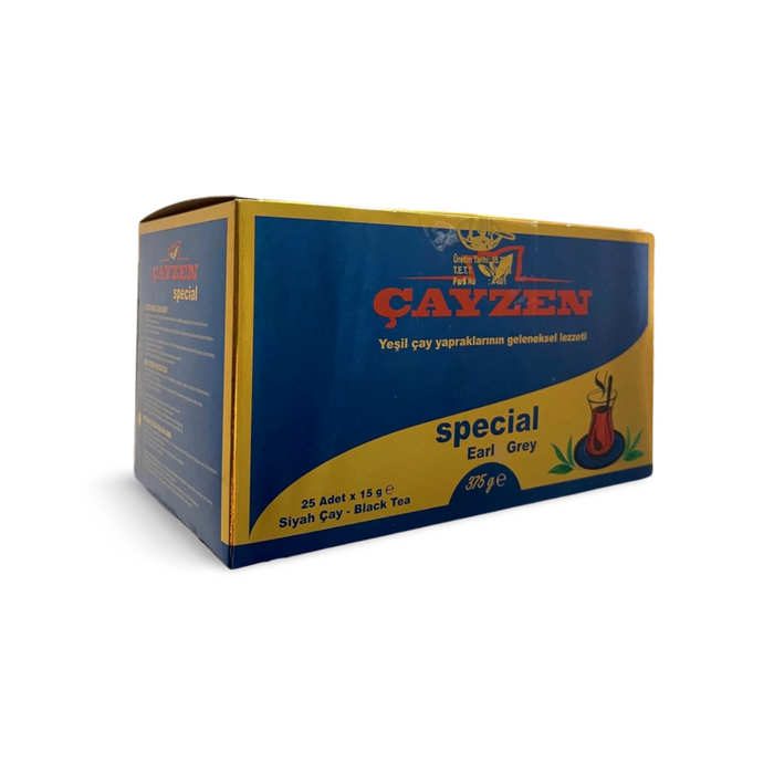 Cayzen Special Earl Grey 25*15 Gram Tea Bag (Demlik Suzen Poset Cay) 375 Gram