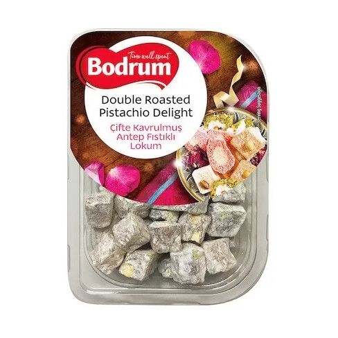 Bodrum Lokum Antep Fıstıklı Çifte Kavrulmuş 200g