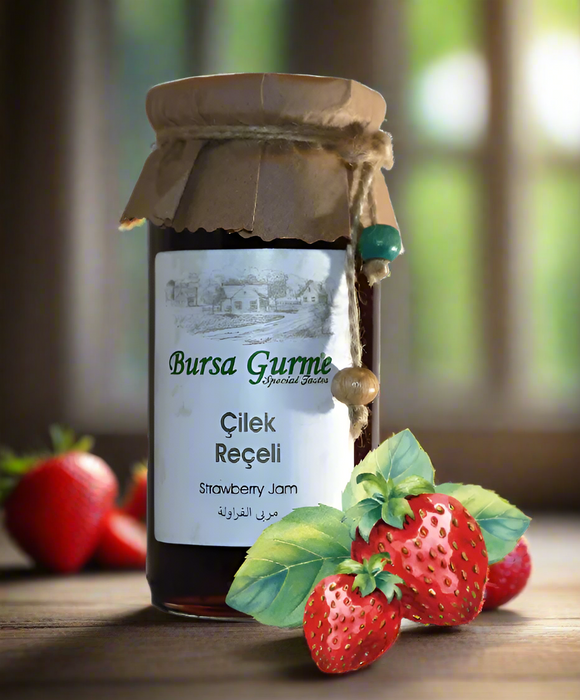 Bursa Gurme Cilek  Receli  (Strawberry Jam) 300 g