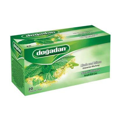 Dogadan Naneli Ihlamur Mint Linden Herbal Tea 20 | Best Grocery