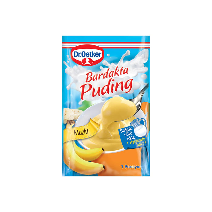 Dr Oetker Bardakta Puding Muzlu 30 G