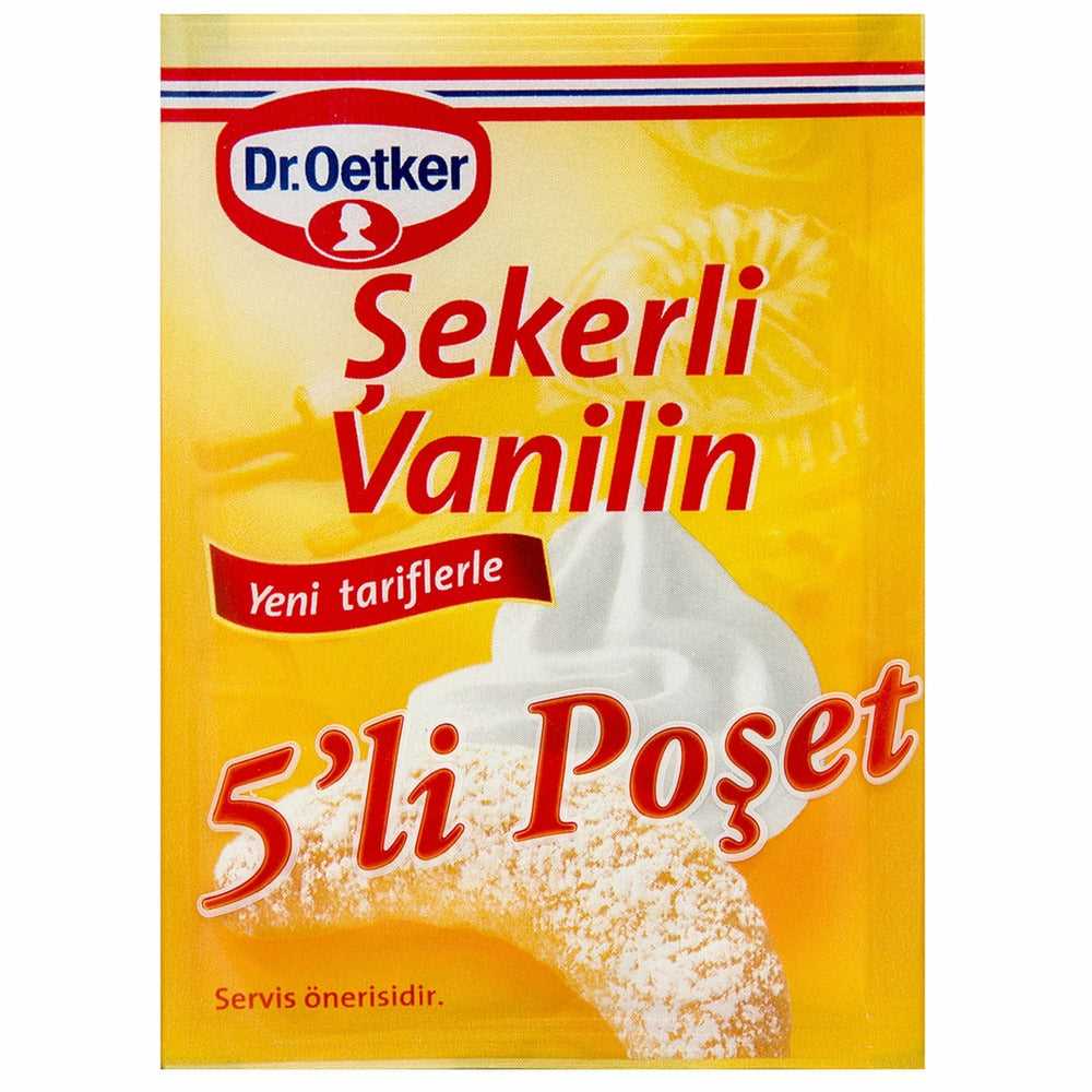 Dr Oetker Vanilla Sugar Sekerli Vanilin 5x5g | Best Grocery