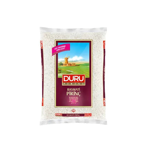 Buy Duru Basmati Rice 1kg Bag | Best Grocery Turkish Market