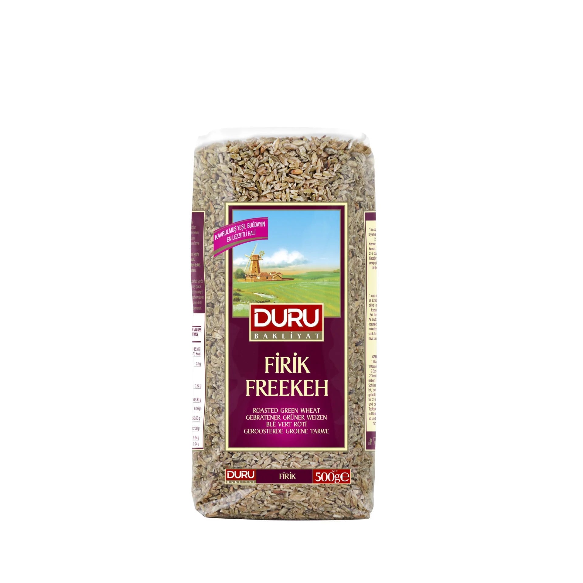 Duru Firik Freekeh Roasted Green Wheat 500g | Best Grocery