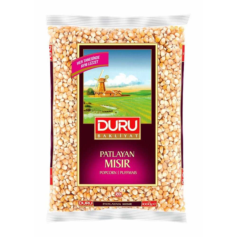 Duru Popcorn Patlayan Misir Maize Kernel 1kg | Best Grocery