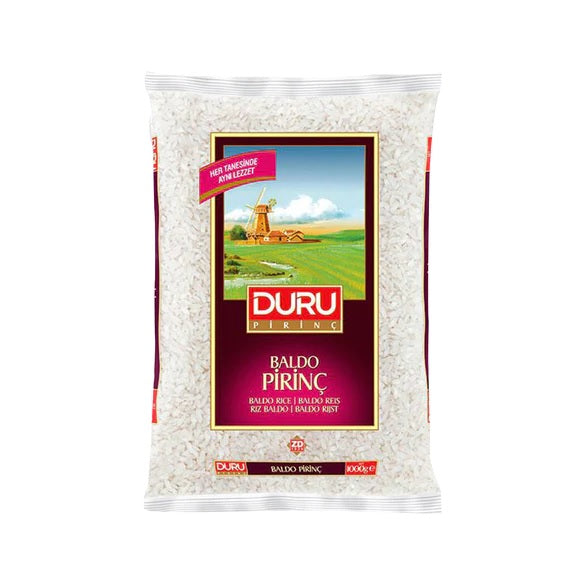 Duru Premium Baldo Rice Grain Turkish Pirinc 1kg