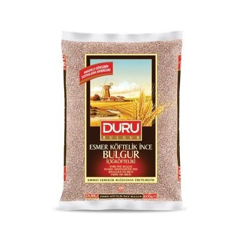 Buy Duru Premium Dark Fine Bulgur Wheat 1kg | Best Grocery