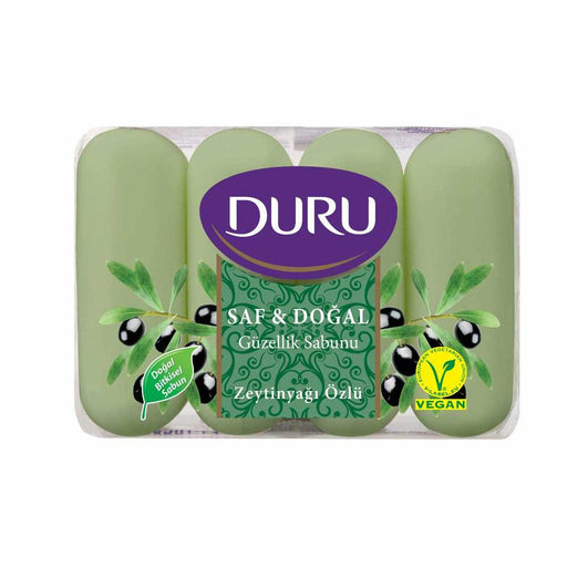 Duru Pure&Natural Hand Soap Green (Olive Oil) 4*70 Gr