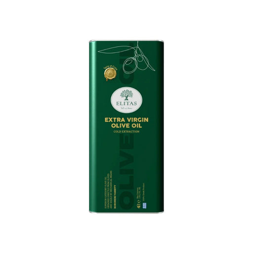 Elitas Extra Virgin Olive Oil Tin 4L | Best Grocery