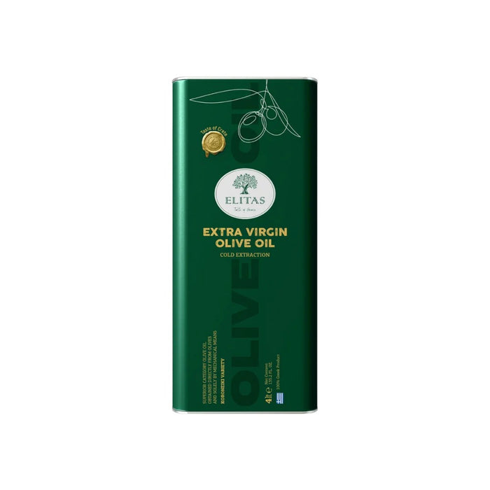 Elitas Extra Virgin Olive Oil Tin 4L | Best Grocery