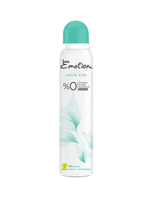 Emotion Aqua Kiss Deodorant 150ml | Aluminum-Free | Best Grocery