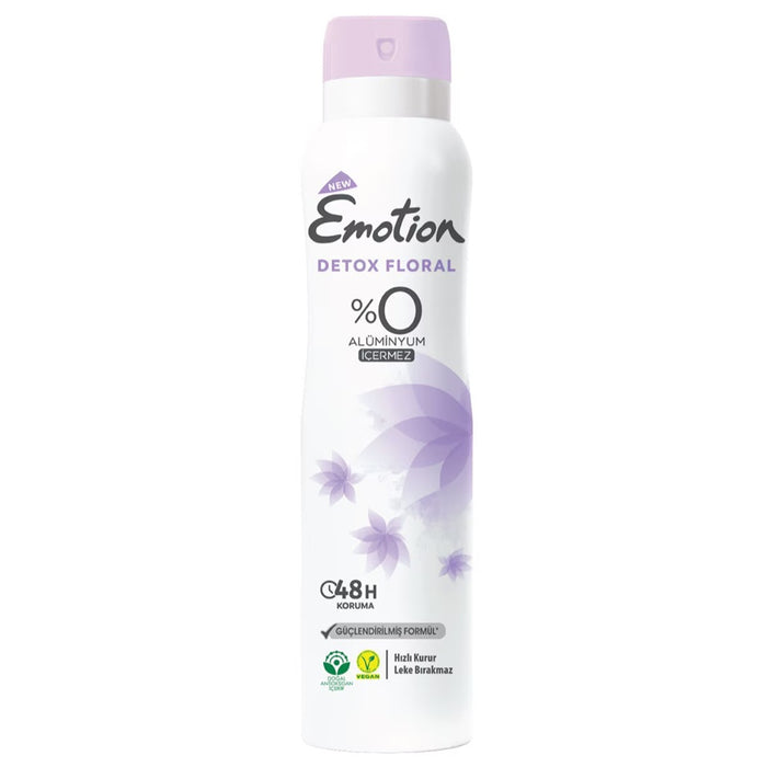 Emotion Detox Floral Deodorant 150ml | Aluminum-Free | Best Grocery