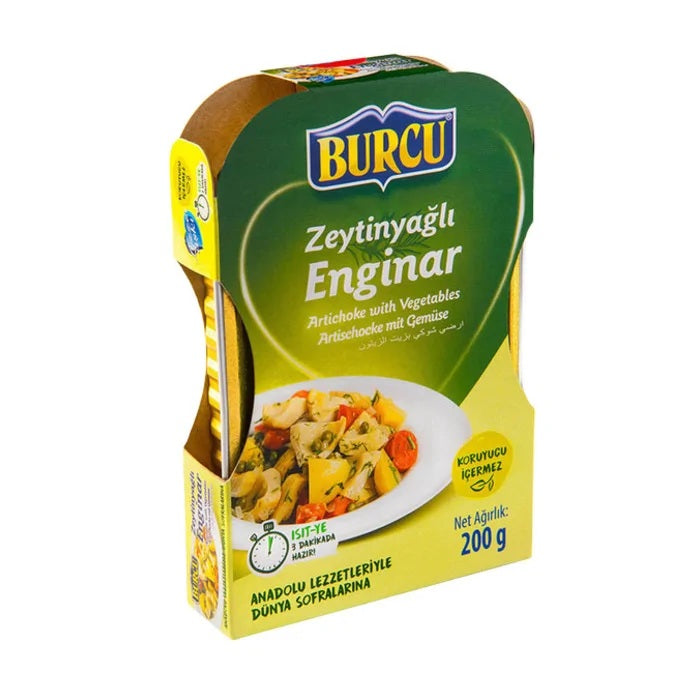 Burcu Pilaki Zeytinyagli Enginar (Artichoke) 200g