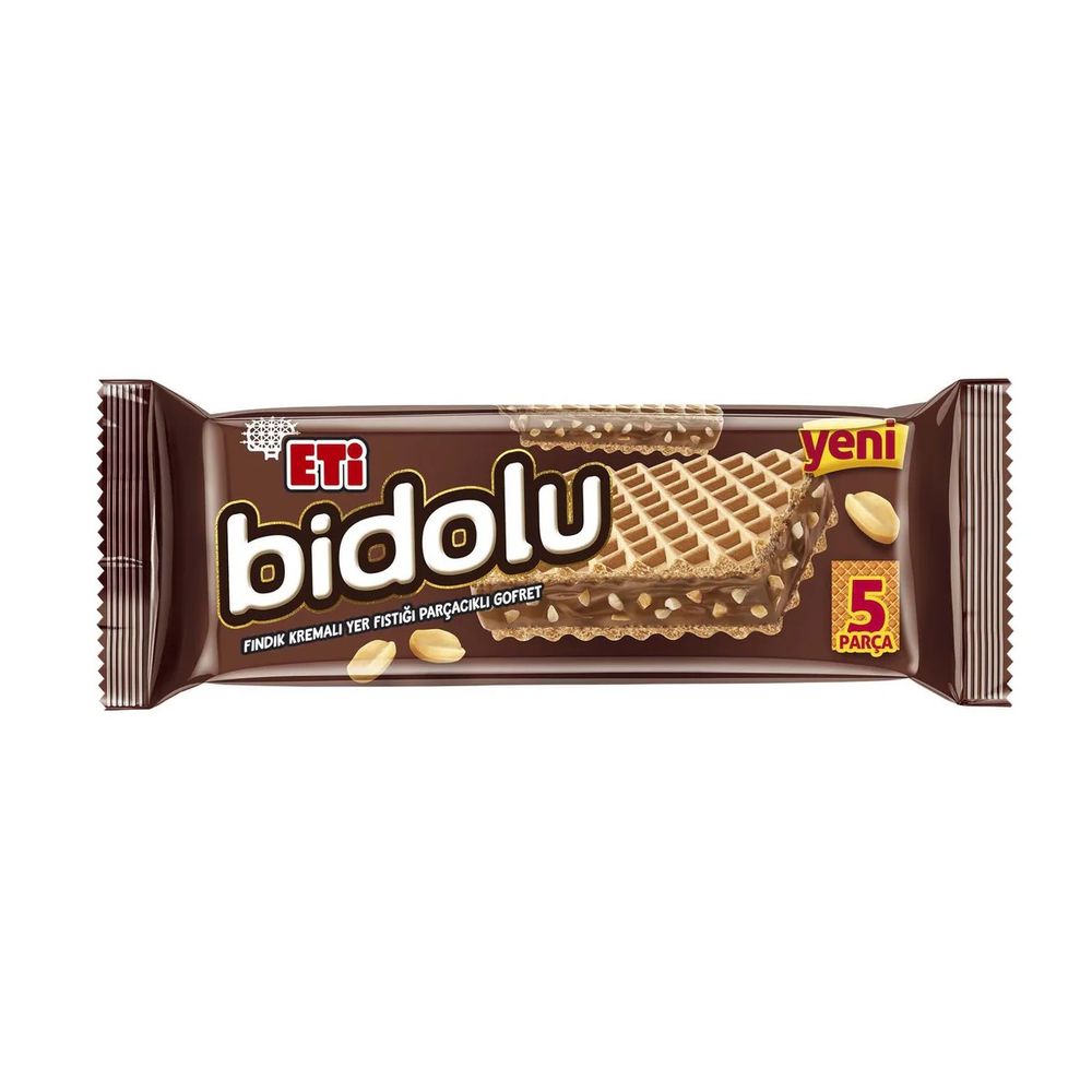Buy Eti Bidolu Hazelnut Cream Peanut Wafer 81g | Best Grocery