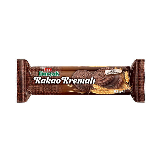 Buy Eti Burçak Cocoa Cream Biscuits 82g | Best Grocery-1