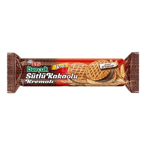 Buy Eti Burçak Milk and Cacao Cream Biscuits 100g | Best Grocery