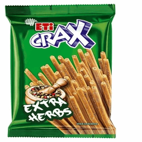 Eti Crax Extra Herbs Stick Cracker 123 Gr
