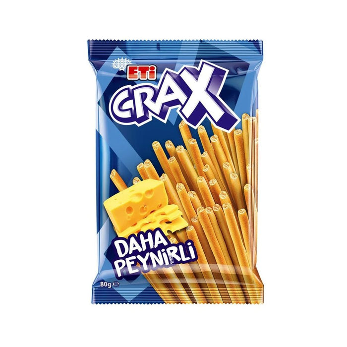 Buy Eti Crax Cheese Flavored Stick Crackers 80g | Best Grocery