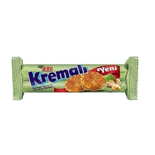 Buy Eti Kremalı Hazelnut Flavor Sandwich Biscuits 61g | Best Grocery