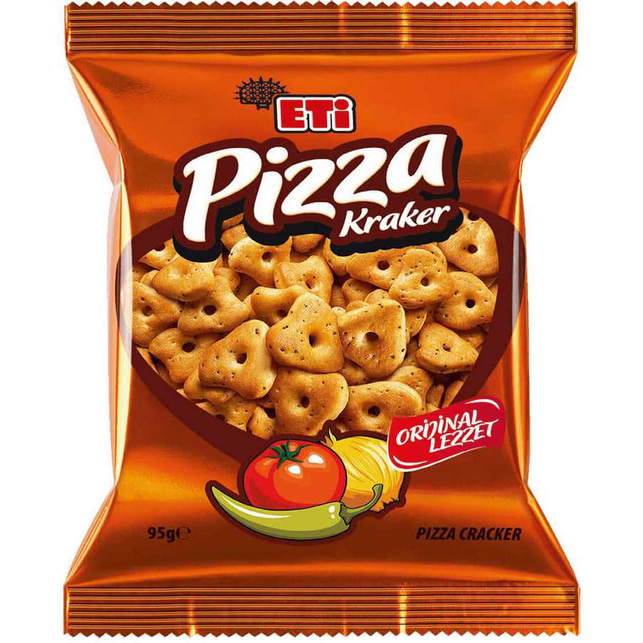 Eti Pizza Kraker Pizza Seasoned Crackers 95g | Best Grocery
