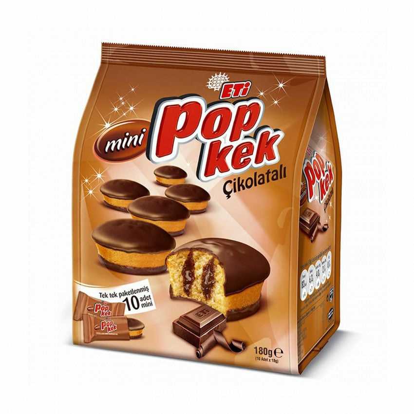 Eti Popkek Mini Cikolatali Chocolate Sauce Cake 180g | Best Grocery