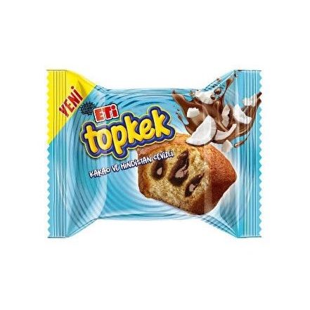 Eti Topkek Kakao ve Hindistan Cevizli Cocoa Cake 40g | Best Grocery