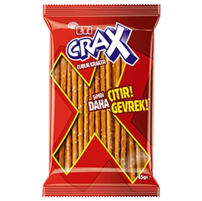 Eti Crax Plain Salty Stick Cracker 85 Gr (Cubuk Kraker)