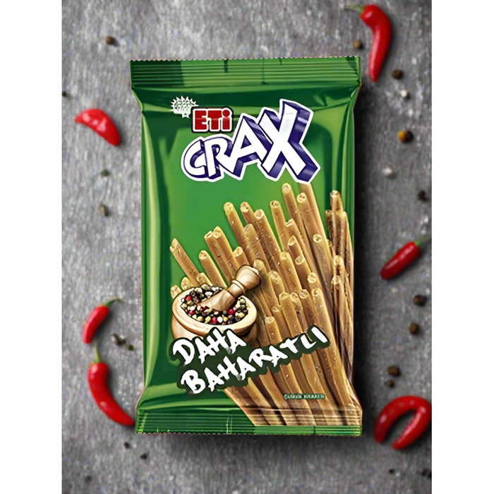 Eti Crax Stick Cracker (Baharatli Cubuk Kraker) 50g